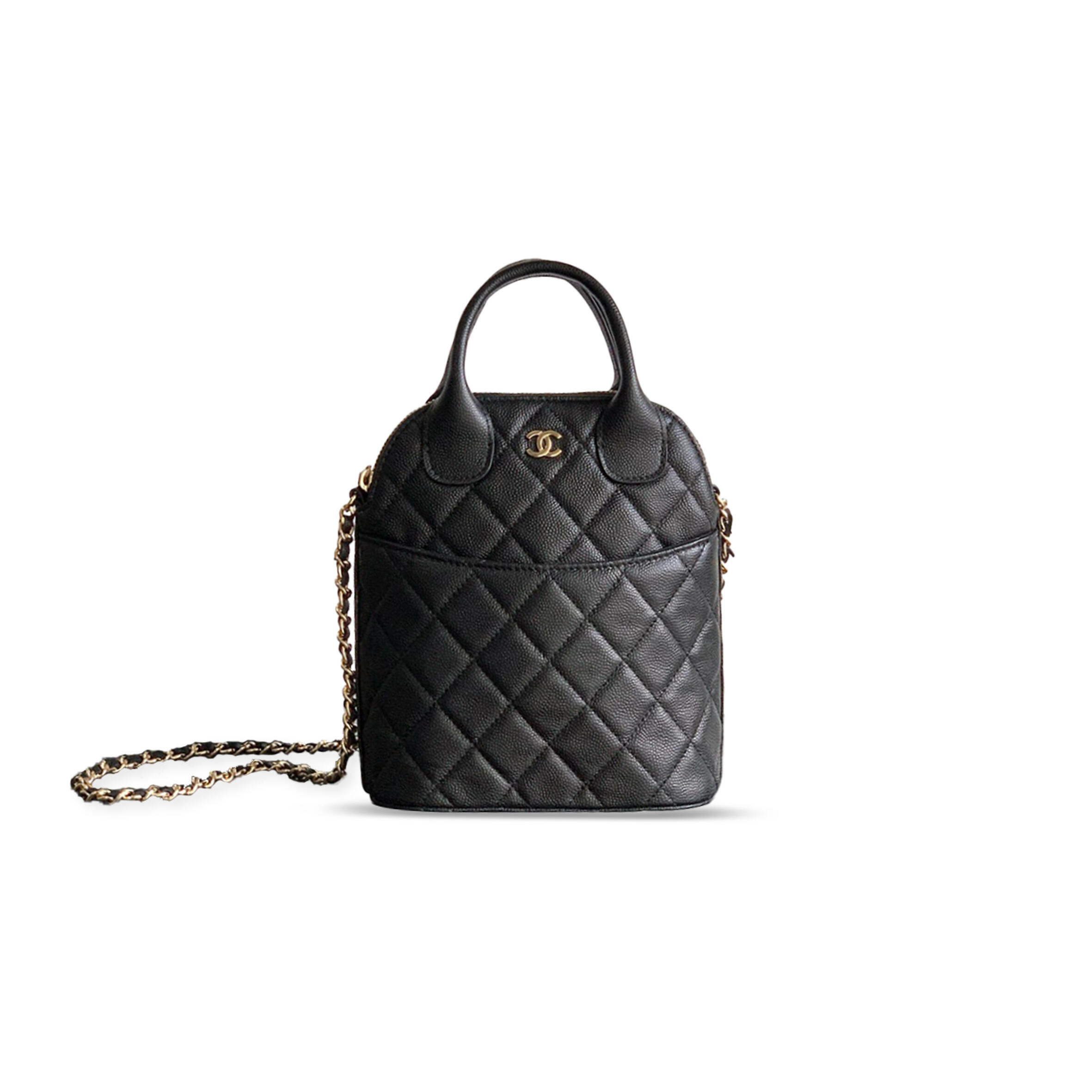 CHANEL CLUTCH WITH CHAIN CAVIAR AP4742 (18*17*6cm)